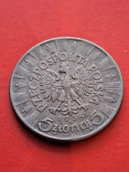 5 zł Józef Piłsudski 1934 r