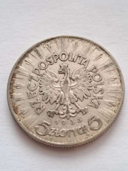 5 zł Józef Piłsudski 1935 r