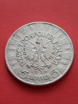 5 zł Józef Piłsudski 1936 r