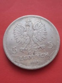5 zł Nike 1928 r znak