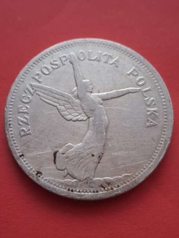 5 zł Nike 1928 rok bez znaku