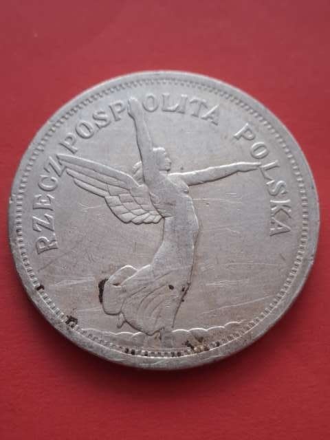 5 zł Nike 1928 rok bez znaku