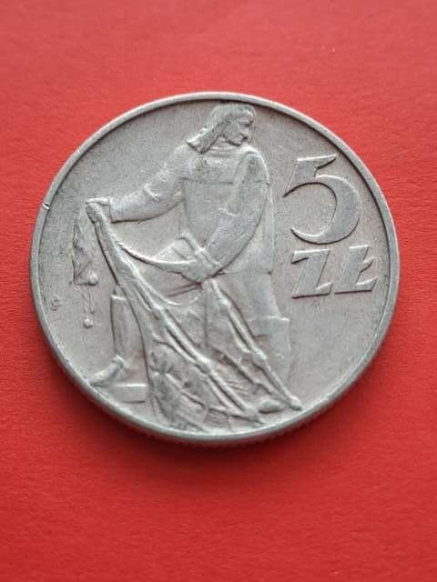 5 zł Rybak 1974 r