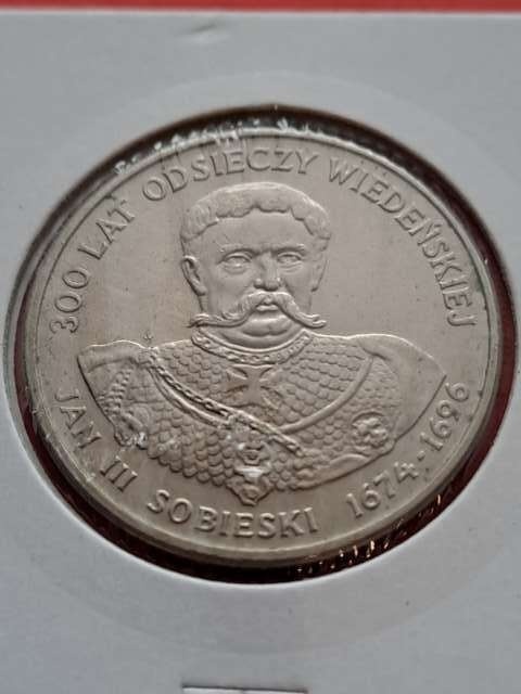 50 zł Jan III Sobieski 1983 r