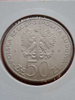 50 zł Jan III Sobieski 1983 r