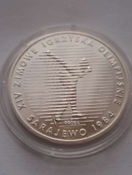 500 zł Zimowe Igrzyska Sarajewo 1983 r próba