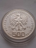500 zł Zimowe Igrzyska Sarajewo 1983 r próba