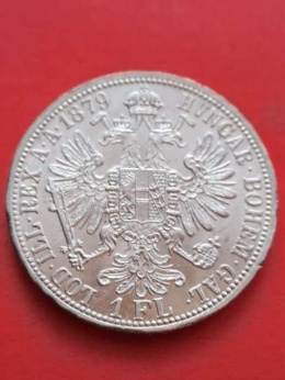 Austria 1 Floren Franciszek Józef I 1879 r