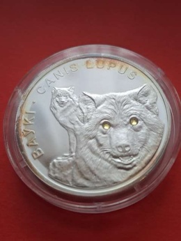 Białoruś 20 Rubli Wilk 2007 r