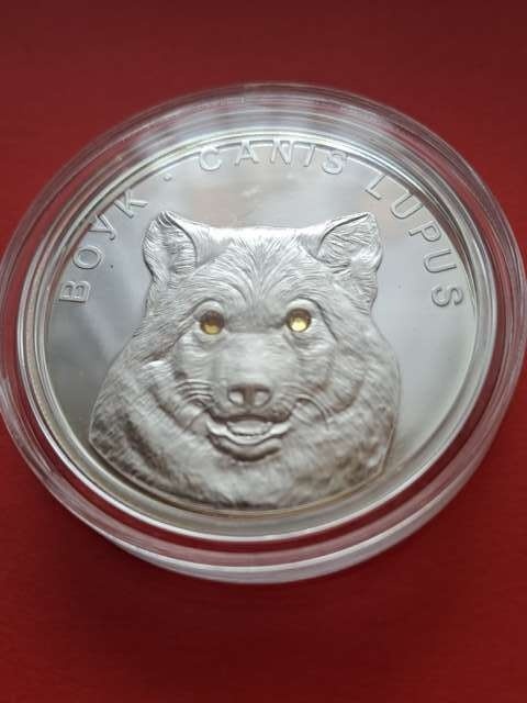 Białoruś 20 Rubli Wilk 2007 r