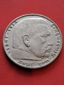 Niemcy 5 Marek Hindenburg 1937 r J