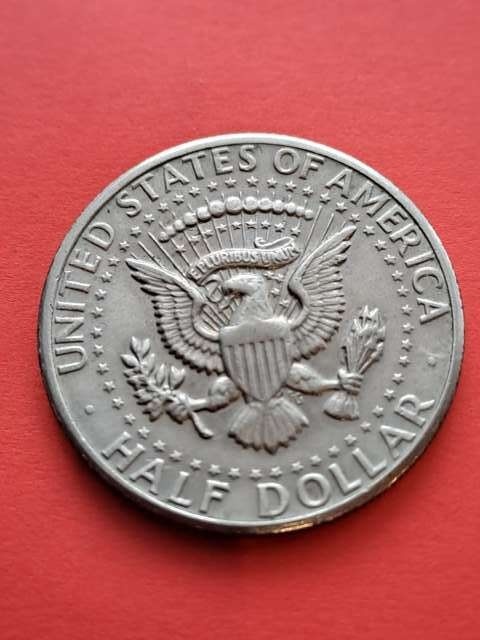 UUSA 1/2 Dollara Kennedy 1971 r D