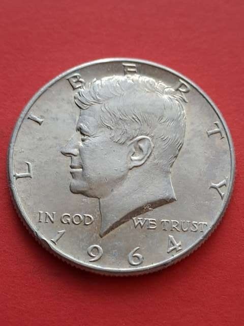 USA 1/2 Dollara Kennedy 1964 r