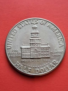 USA 1/2 Dollara Kennedy 1776-1976 r D