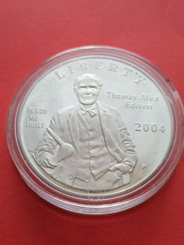 USA Dollar 125 lat żarówki 2004 r