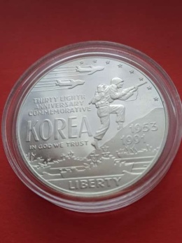 USA Dollar Wojna Koreańska 1953-1991 r