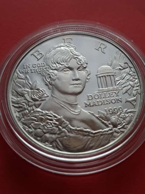USA Dollar Dolley Madison 1999 r