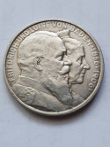 Niemcy 2 Marki Badenia Złote Gody 1906 r Niemcy 2 Marki Badenia Złote Gody 1906 r