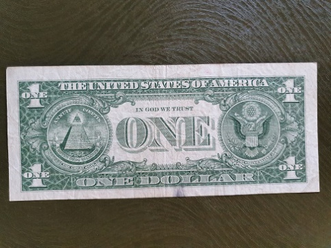 USA 1 Dollar Silver Certificate 1957 A
