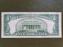 SA 5 Dollars Silver Certificate 1953 r