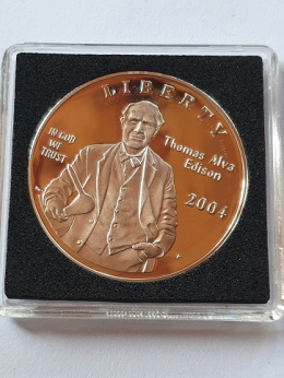 USA Dollar Thomas Alva Edison 2004 r