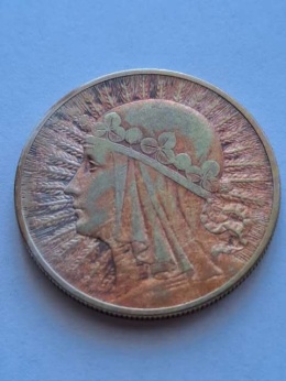 10 zł Głowa Kobiety 1932 r bez znaku