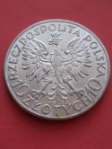 10 zł Głowa Kobiety 1932 r bez znaku