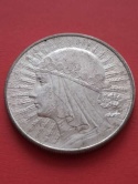 10 zł Głowa Kobiety 1932 r bez znaku