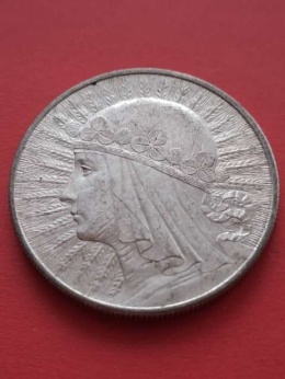 10 zł Głowa Kobiety 1932 r bez znaku