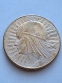 10 zł Głowa Kobiety 1932 r znak