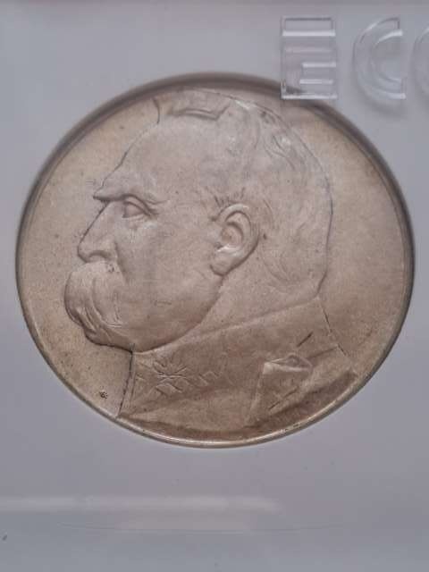 10 zł Józef Piłsudski 1936 r GCN AU 50