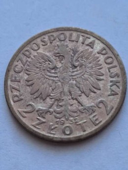 2 zł Głowa Kobiety 1932 r