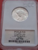 2 zł Żniwiarka 1925 r kropka