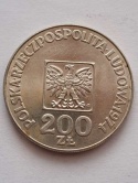 200 zł Mapka 1974 r