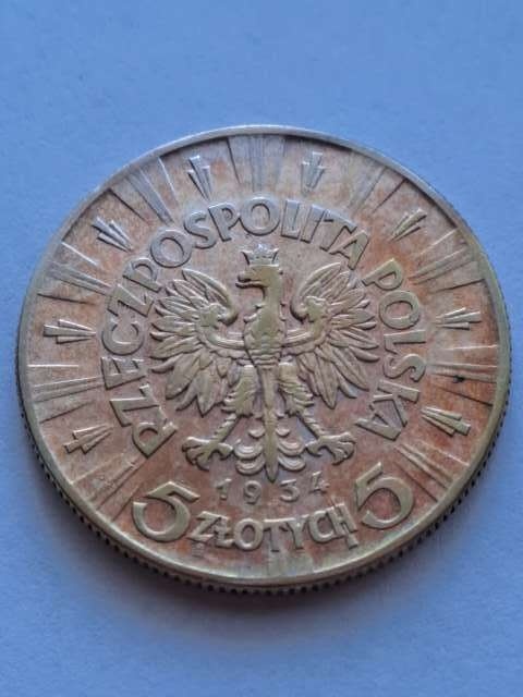 5 zł Józef Piłsudski 1934 r