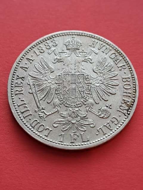 Austria 1 Floren Franciszek Józef I 1883 r