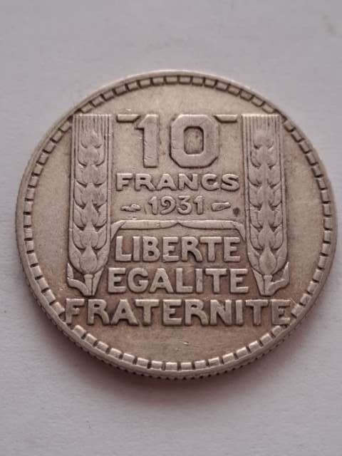 Francja 10 Franków Trzecia Republika 1931 r