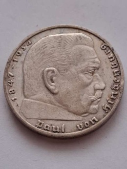 Niemcy 2 Marki Hindenburg 1939 r A