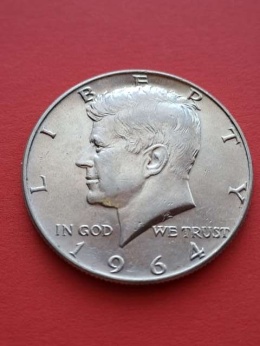 USA 1/2 Dollara Kennedy 1964 r