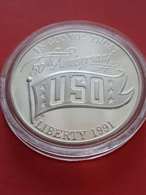 USA Dollar 50 lecie USO 1991 r