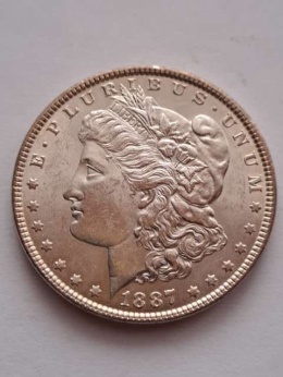 USA Dollar Morgan 1887 r