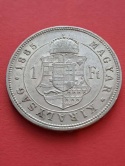 Węgry 1 Forint Franciszek Józef I 1885 r