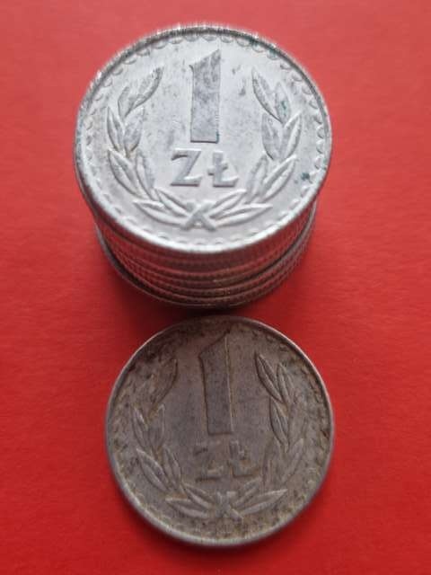 1 złoty 1985 r 10szt