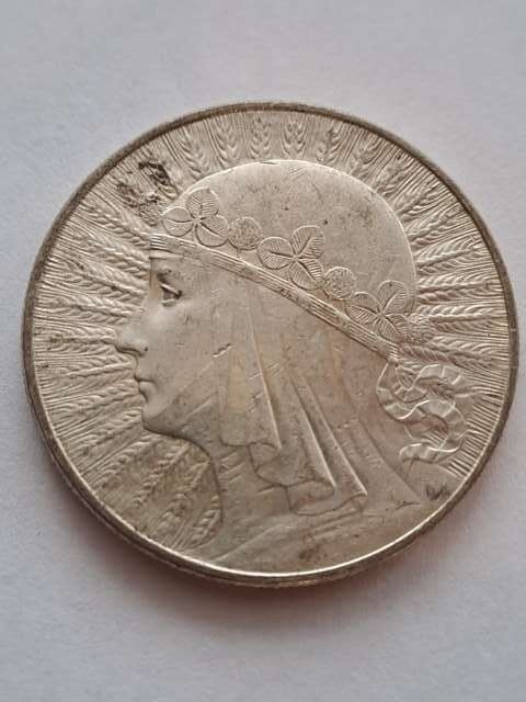 10 zł Głowa Kobiety 1933 r