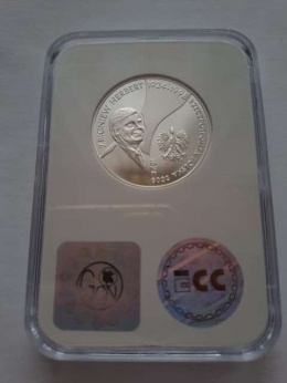 10 zł Zbigniew Herbert 2008 r GCN PR70