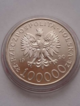 100 tys Solidarność typ A 1990 r