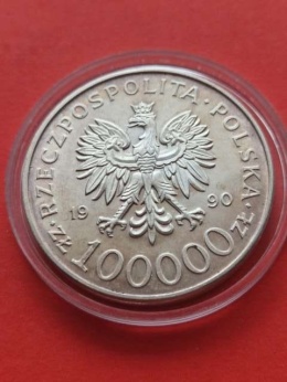 100 tys Solidarność typ A 1990 r