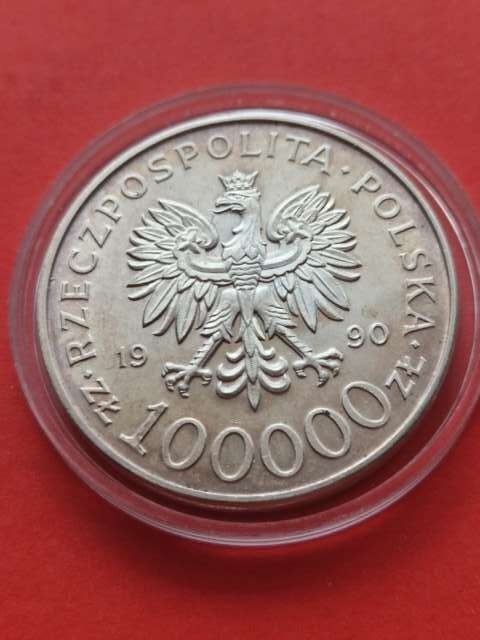 100 tys Solidarność typ A 1990 r
