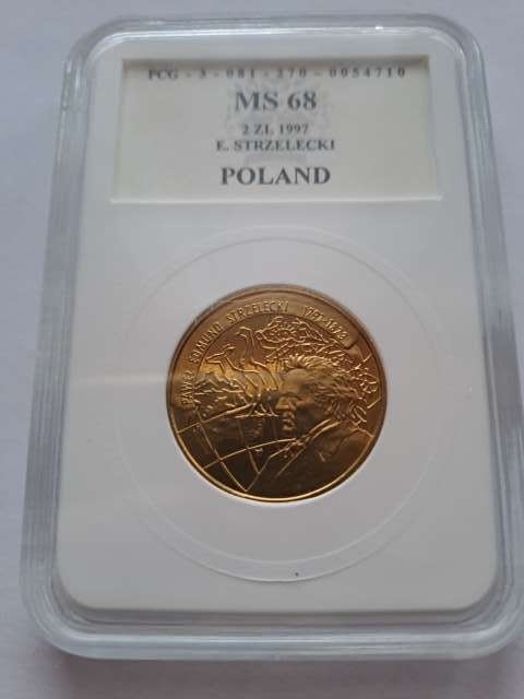 2 zł Edmund Strzelecki 1997 r GCN MS 68