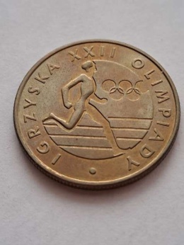 20 zł Igrzyska XXII Olimpiady 1980 r